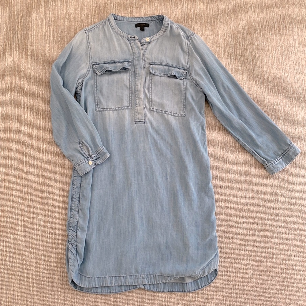 J Crew chambray dress - size S